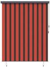 Rollo Rollo Orange und Braun 200 x 250 cm Stoff und Aluminium, vidaXL