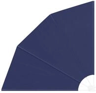 vidaXL Balkonsichtschutz Balkon Sichtschutz 140 x 140 cm Polyester Marineblau...