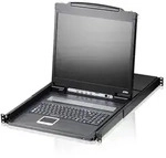 Aten CL1308N - KVM-Konsole mit KVM-Switch - 8 Anschl&uuml;sse - PS/2, USB - 48.3 PC