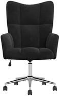 vidaXL Relaxsessel, Sessel Schwarz Samt