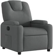 vidaXL Relaxsessel, Sessel Dunkelgrau Stoff