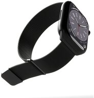 sbs Uhrenarmband SBS Milanese Mesh Strap f&uuml;r Apple Watch 42-44-45-49mm Schwarz