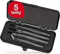 Wiha Pinzette (32349) - 5 tlg., 5-teilig, inkl. Box, f&uuml;r elektronische...