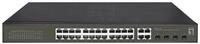 Levelone Hilbert 28-Port Gigabit PoE Smart Lite Switch - 24 PoE Ausg&auml;nge - 4 x