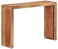 vidaXL Beistelltisch Konsolentisch 110x30x76 cm Massivholz