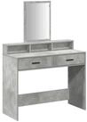 vidaXL Schminktisch Schminktisch Beton Grau 100 x 41 x 140 cm Holzwerkstoff...