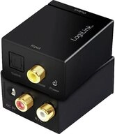 LogiLink LogiLink CA0100 Toslink / Cinch Audio Adapter [1x Toslink-Buchse (ODT