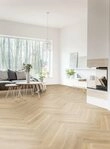 Check Vinylboden Herringbone Eiche &ndash; Fischgr&auml;t Klick Vinyl, robust