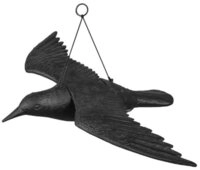 Bradas Vogel-Schreck Vogelschreck Vogelabwehr Rabe 61/44/13cm Bradas 8052