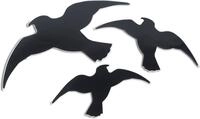 Windhager Vogelattrappe Vogel Silhouetten 3 Stk., selbstklebend, (Set, 3-St),