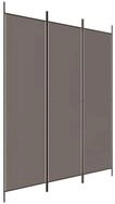 vidaXL Paravent, 3-tlg. Raumteiler Anthrazit 150x200 cm Stoff