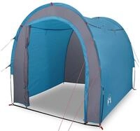 vidaXL Kuppelzelt Beistellzelt Blau Wasserdicht, (1 tlg)