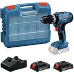 BOSCH Akku-Schlagbohrschrauber GSB 18V-25, 18 V, Mit 2x Akku 2 Ah - im Karton