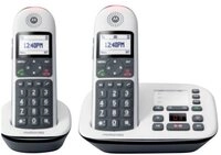 Motorola Motorola CD5012 Voice Twin Schnurloses Mobilteil (Mobilteile: 2,