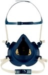 3M Nitril-Handschuhe Halbmaske 4251+BC1 blau/wei&szlig;