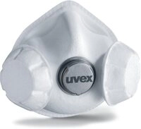 Uvex Zahnschutz Formmaske Silv-Air E 7333 FFP3