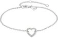 Tamaris Edelstahlarmband Tamaris Damen-Armband 925er Silber 77 Zirkonia, Trendig