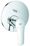Grohe Wannenarmatur Eurosmart Einhand-Wannenbatterie Unterputz breiter Griff - Chrom