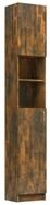 vidaXL Badkommode, Badezimmerschrank R&auml;uchereiche 32x25,5x190 cm Holzwerkstoff