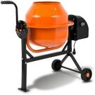 EBERTH Betonmischer 65L Elektrisch, 220W Motor, Gestell, Trommel und Zahnkranz aus