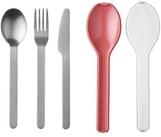 Mepal Besteck-Set Ellipse Besteck-Set (3-tlg), Material-Mix,...