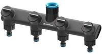 Cellfast Verteiler 53-240 4-Wege-Verteiler Ergo, F&uuml;r Wasserh&auml;hne mit 3/4" -...