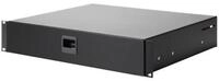 Adam Hall Koffer, 87402E - 19" Rackschublade 2HE 2/3 Auszug, Stahl - Rackschublade
