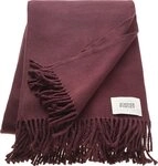 Wohndecke Basics, SCH&Ouml;NER WOHNEN-Kollektion, mit Fransen, Kuscheldecke