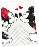 Wohndecke Disney&acute;s Mickey und Minnie Mouse, Disney, mit liebevollem Motiv,