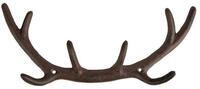 esschert design Garderobenhalter Esschert Design Hirschgeweih Wandhaken Haken