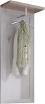 Garderobe Garderobenpaneel, RENATE, Wei&szlig;, B 59 cm, T 30 cm