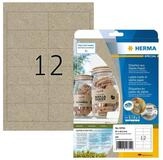 HERMA Etikett HERMA 10754 240 HERMA Etiketten braun 97,0 x 42,0 mm