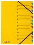 PAGNA Organisationsmappe Standard, Ordnungsmappe mit 12 F&auml;chern, A4