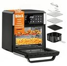 HOMELUX Hei&szlig;luftfritteuse, 1800,00 W, 12 programme,5-in-1 Kombiniert