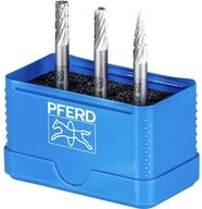 Pferd Fr&auml;se PFERD TOOLS 22900810 Fr&auml;sstift Schaftdurchmesser 6 mm
