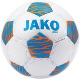 Jako Fu&szlig;ball Lightball Animal - 350g Fu&szlig;ball - wei&szlig;/JAKO blau/neonorange