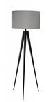 Zuiver Stehlampe Zuiver Tripod Designer Stehleuchte Black/Grey, ohne Leuchtmittel