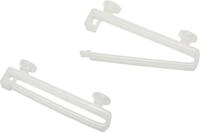 GARDINIA Klick-Gleiter Schlaufenleiter, (10-St), Serie Fl&auml;chenvorhang-Technik