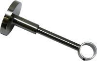 GARDINIA Tr&auml;ger Wandtr&auml;ger geschlossen f&uuml;r Gardinenstange, (1-St), Serie