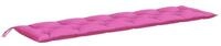 vidaXL Bankauflage, Gartenbank-Auflage Rosa 200x50x7 cm Stoff
