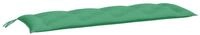 vidaXL Sitzauflage Gartenbank-Auflagen 2 Stk. Gr&uuml;n 150x50x7 cm Oxford-Gewebe,...