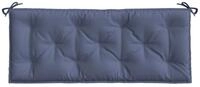 vidaXL Bankauflage, Gartenbank-Auflage Marineblau 120x50x7 cm Oxford-Gewebe