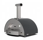 Alfa Forni Pizzaofen Alfa Forni Gas Pizzaofen CLASSICO 4 Pizze Schiefer Grau