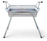 Grillpeter Holzkohlegrill Mangal Ararat Edelstahl 2mm Schaschlikgrill...
