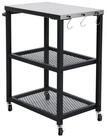 TAINO Gasgrill, NETIS Grillwagen, Grilltisch, Servierwagen, mit 4 Rollen