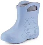Ladeheid Kinder EVA federleichte Regenschuhe LA-CA-03 Gummistiefel blau 30-31 EU
