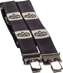 JOB Hosentr&auml;ger Hosentr&auml;ger Schwarz &ndash; Zunft Hosentr&auml;ger mit stabilem Clip