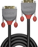 Lindy LINDY DVI Anschlusskabel 7.50 m Schwarz 36225 DVI-Kabel HDMI-Kabel, (750.00 cm)