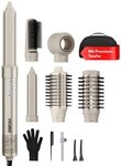 MCURO Warmluftb&uuml;rste 6 in 1 Airstyler Ionen F&ouml;hn Multifunktionaler Hairstyler