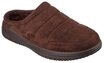 Skechers 204636-CHOC Hausschuh Komfortable Herren-Pantolette mit weichem